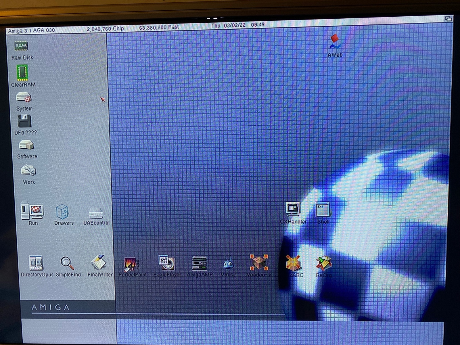 AmigaOS for Raspberry Pi 4-400 128gb Preloaded USB Stick, whdload games,internet