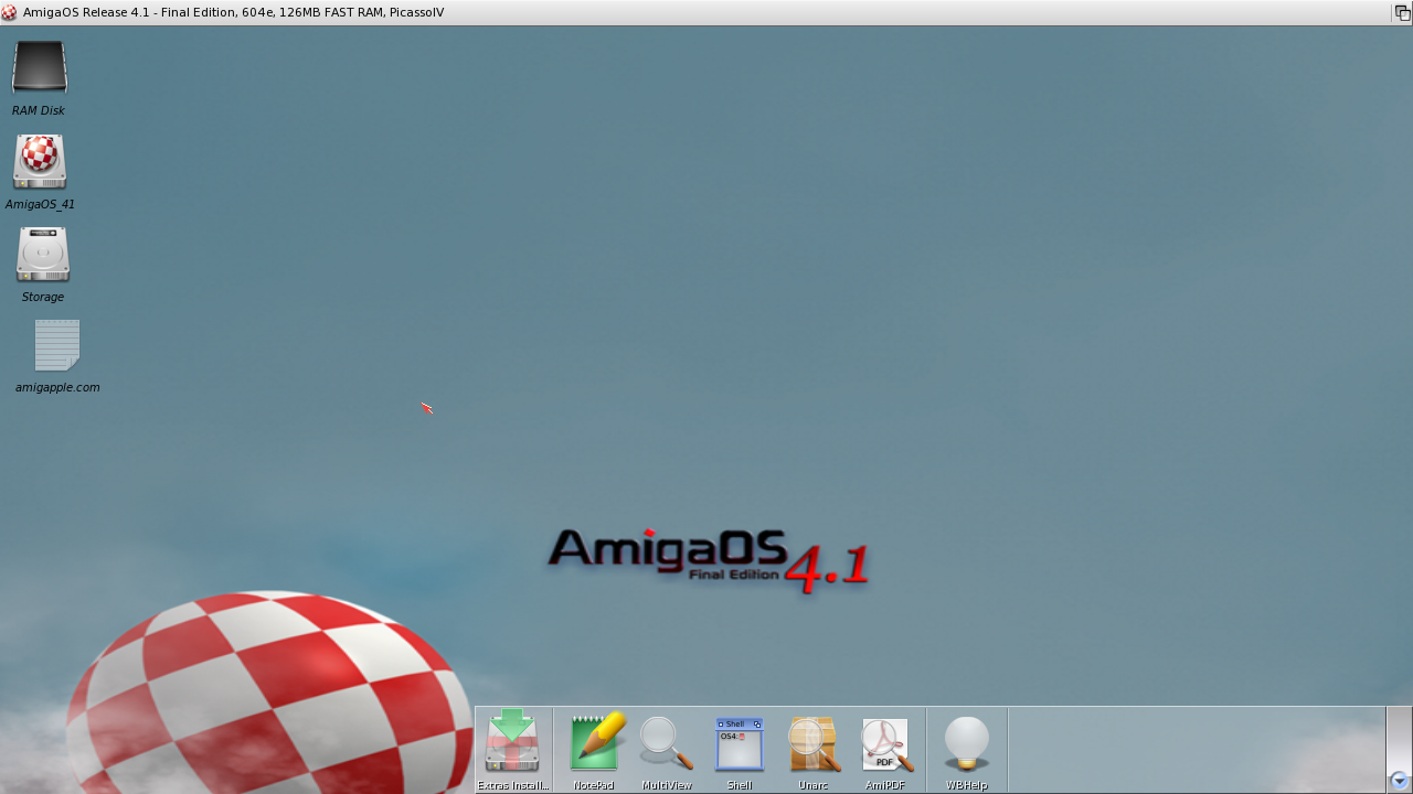 AmigaOS 4.1 Final Edition 16gb for Windows
