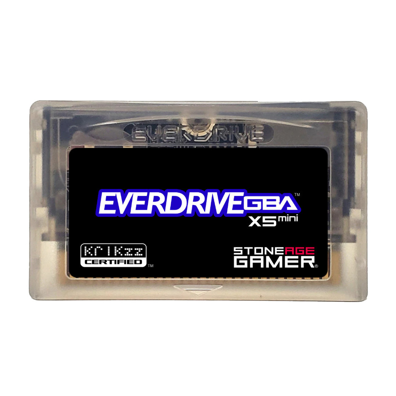 The Everdrive GBA X5 Complete Game Library Set  8gb