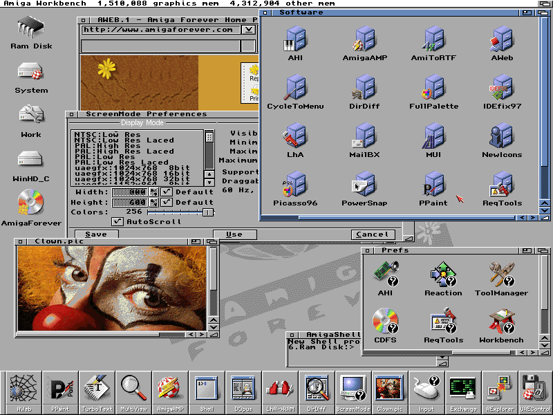 Amiga KX-Light OS 64 gb USB Stick Preloaded Hard drive 