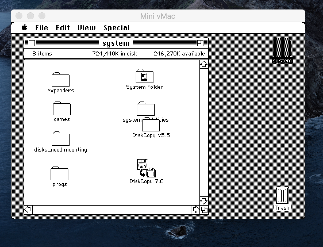 Macintosh  Emulator System 6.0.8