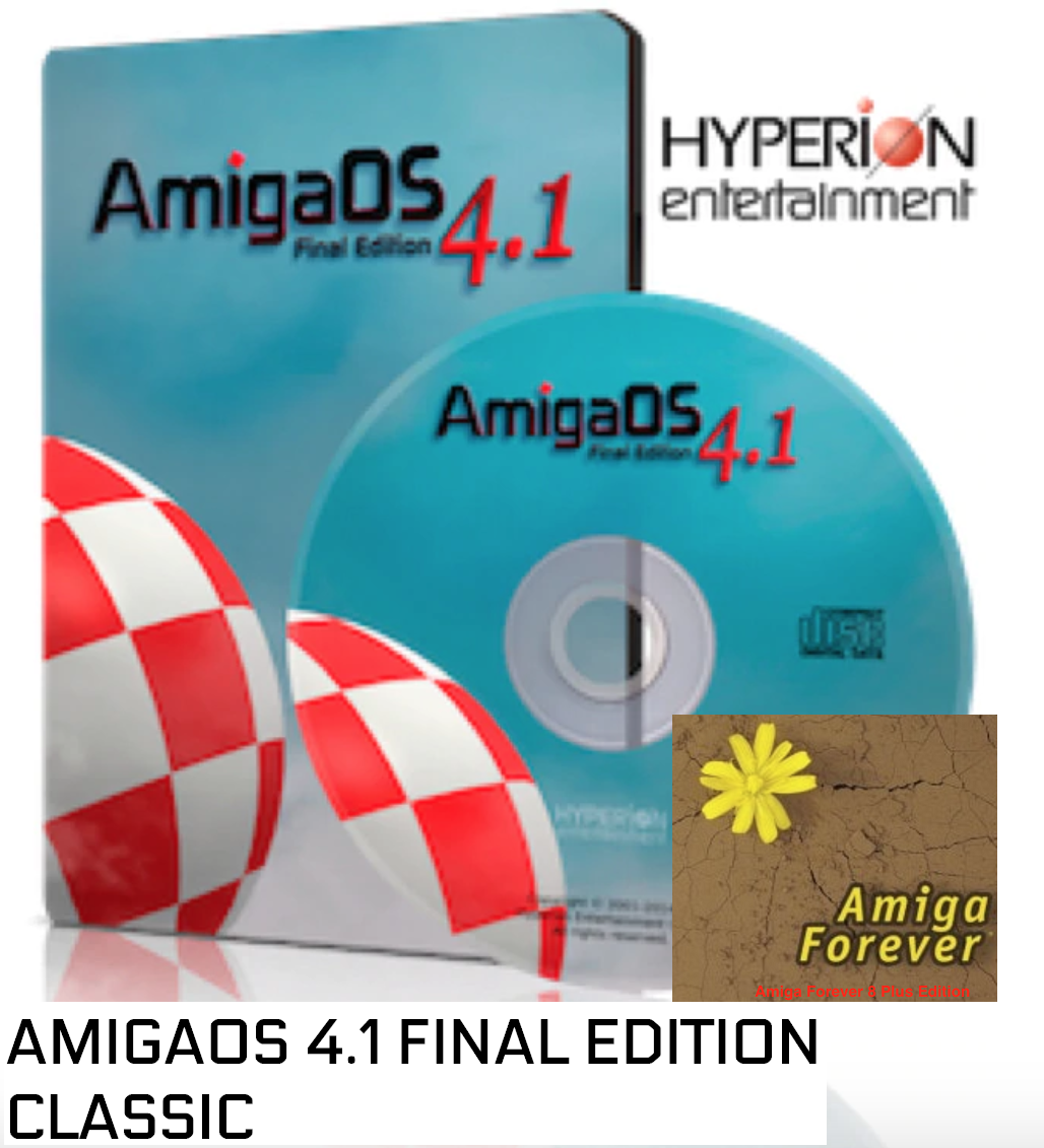 AmigaOS 4.1 Final Edition and Amiga Forever 8 Plus