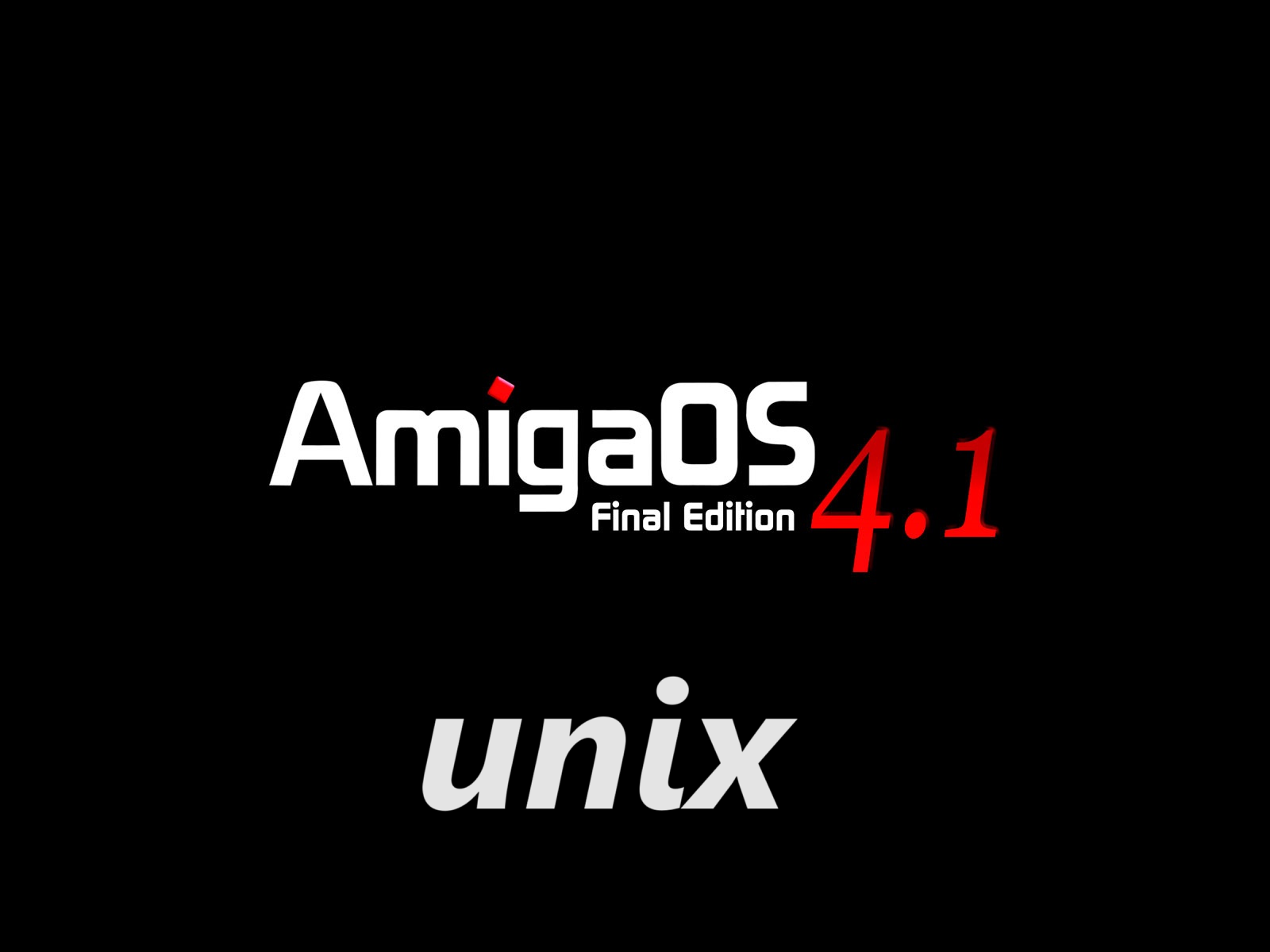 Amiga Unix Linux AmiCygnix 4gb SD-CF Card based on amigaOS4.1