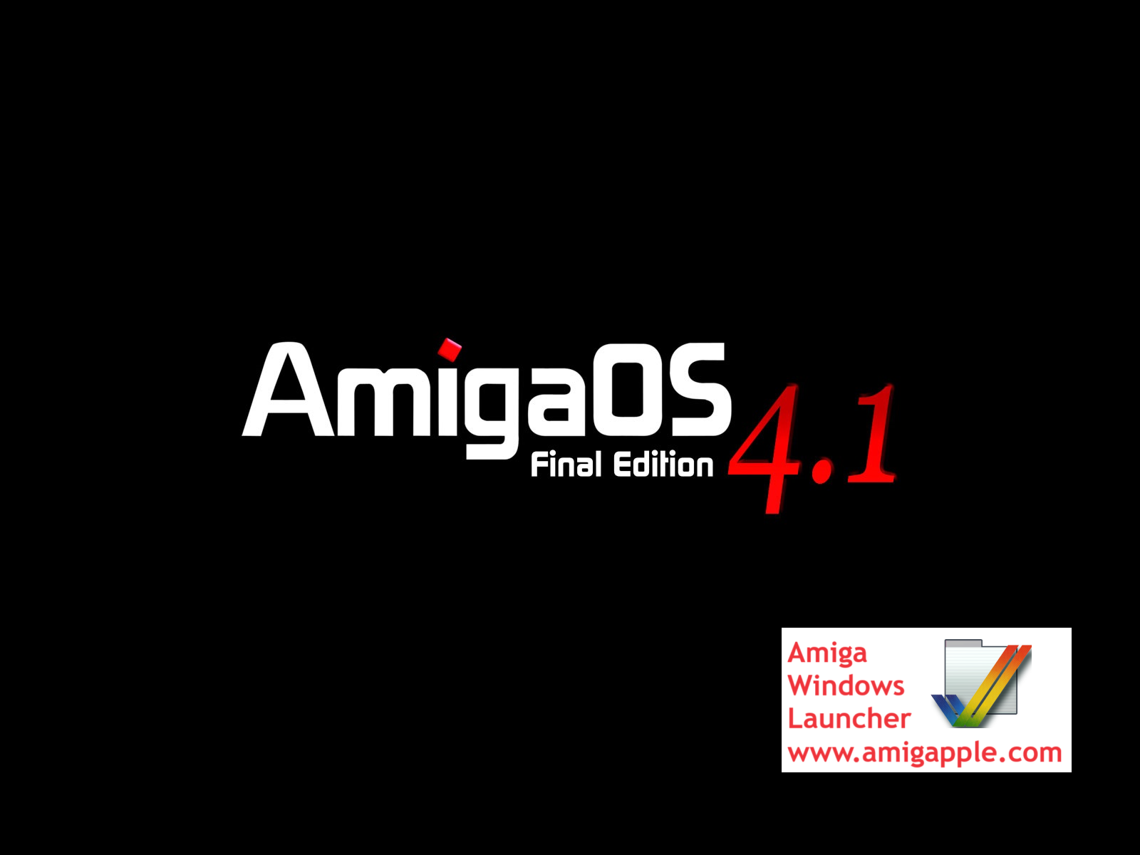 AmigaOS 4.1 Final Edition 4gb for Windows