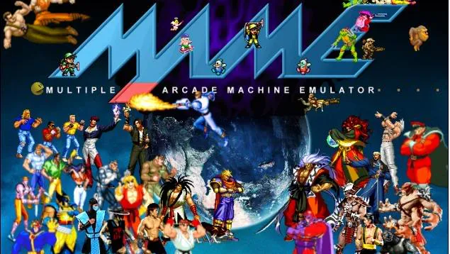 MAME Emulator Pack BIG SET 16GB for PC-Windows with Games 
